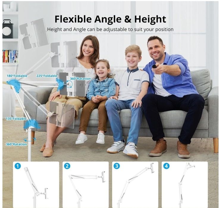 Напольная подставка для телефона, планшета