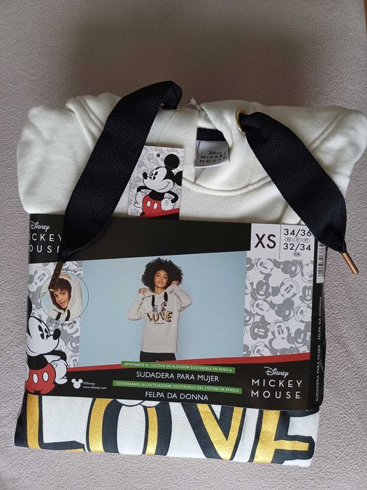 Camisola/Hoodie Disney Nova e Original - Tamanhos S e XS