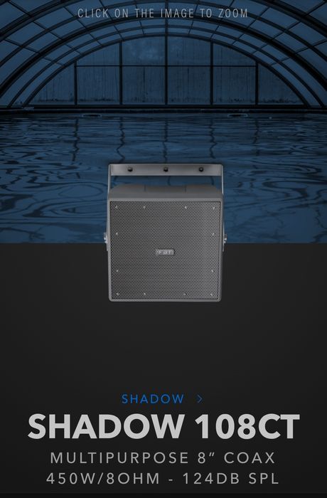 FBT SHADOW 108CT, FBT SHADOW 112CT  Вулична Акустика Гучномовець IP 55