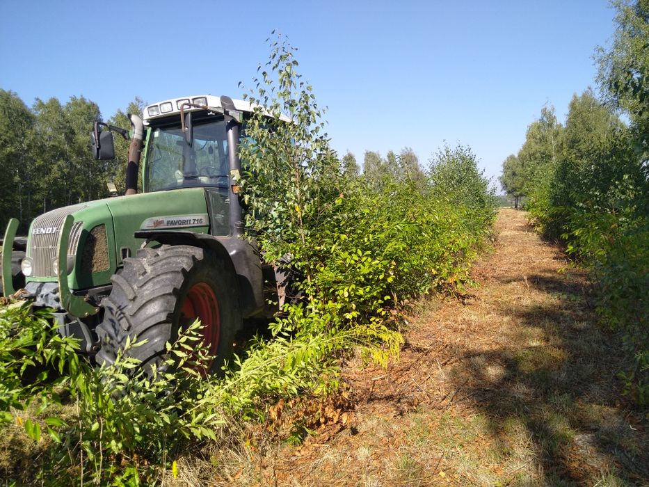 Usługi mulczerem powierzchniowym