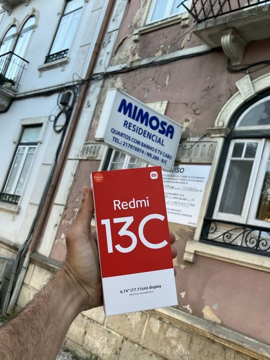 Redmi 13C 256GB 8GB ram Preto