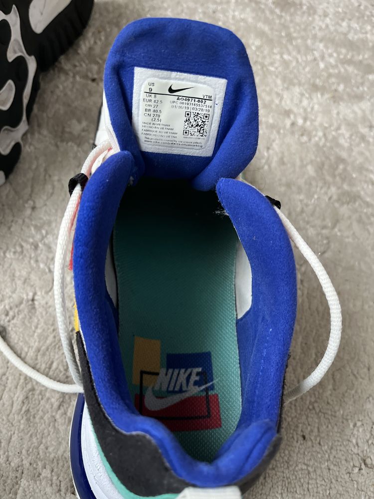 Nike air 27 react blue clearance