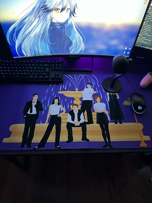 Килимок для миші Friends Друзі 90*40 см