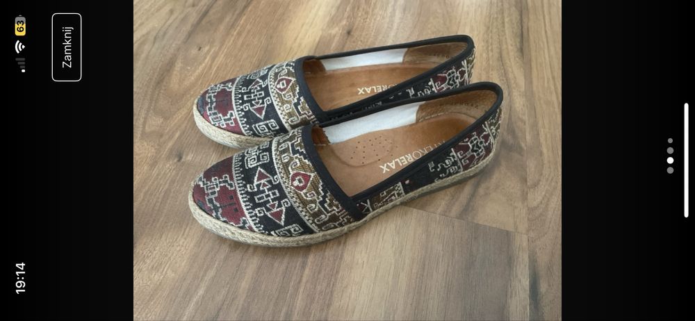 Espadryle nowe 36