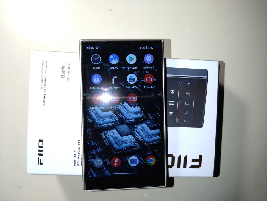 Аудіоплеєр FiiO M21 Titanium Gold