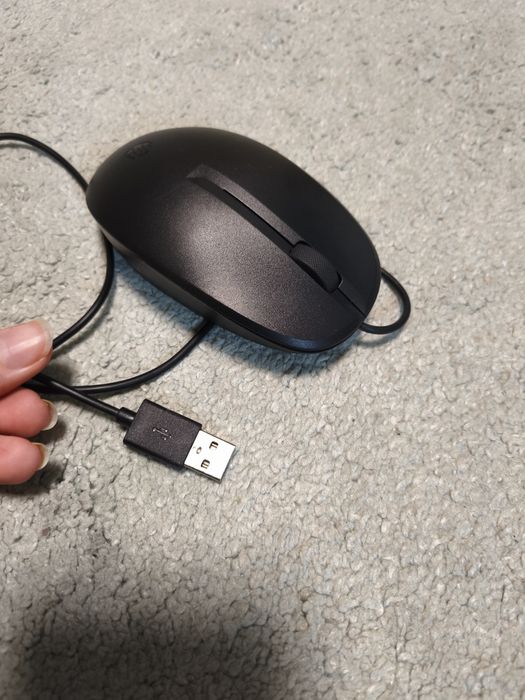 Мишка HP 128 Laser Wired, 3кн., 1200 dpi, чорна 265D9AA (чорний)