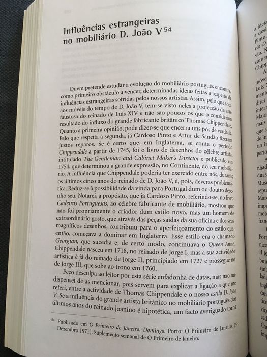 Simpósio de História da Arte/ Estudos de História do Mobiliário