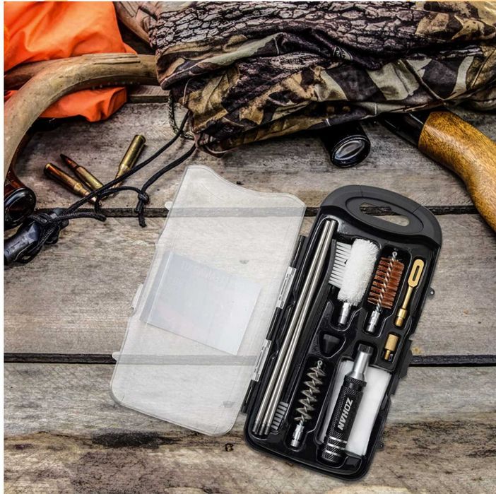 Шомпол 12 калібр, набір для чистки зброї шомпіл патчі