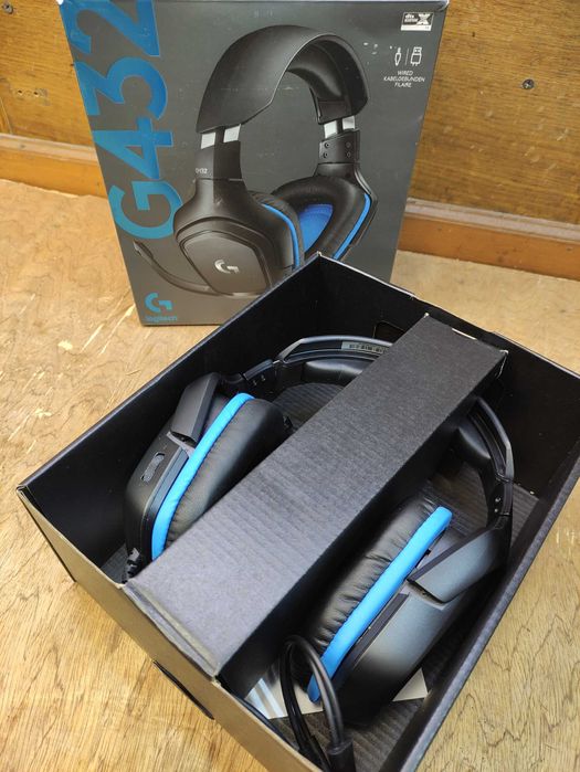 Нові ігрові навушники Logitech G432 (з дефектом)