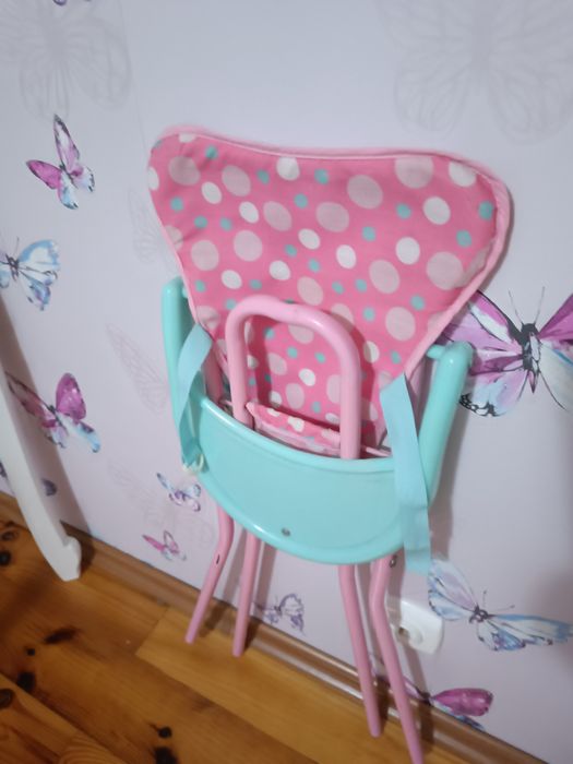 Krzesełko do karmienia dla lalek