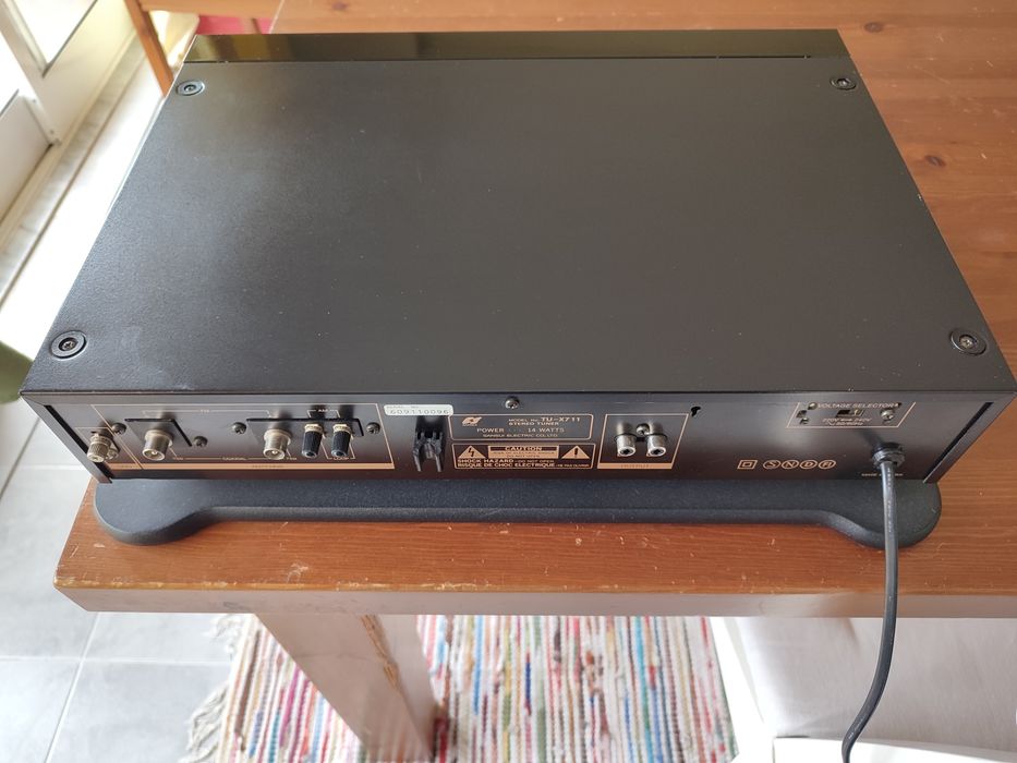 Sansui TU-X711 Magnífico Sintonizador Digital Impecável!