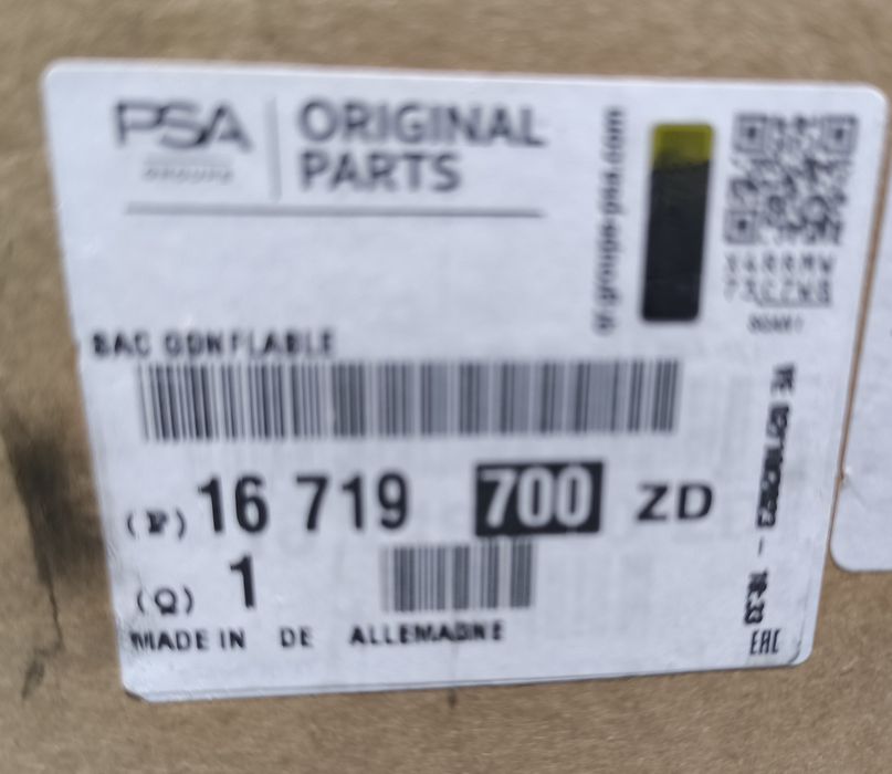Citroen C3 - Air bag
