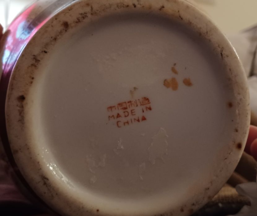 Jarrão Porcelana Chinesa antigo