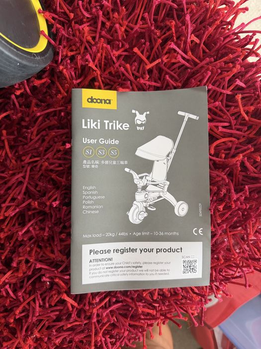 Triciclo 5 em 1 Donna Liki Trike