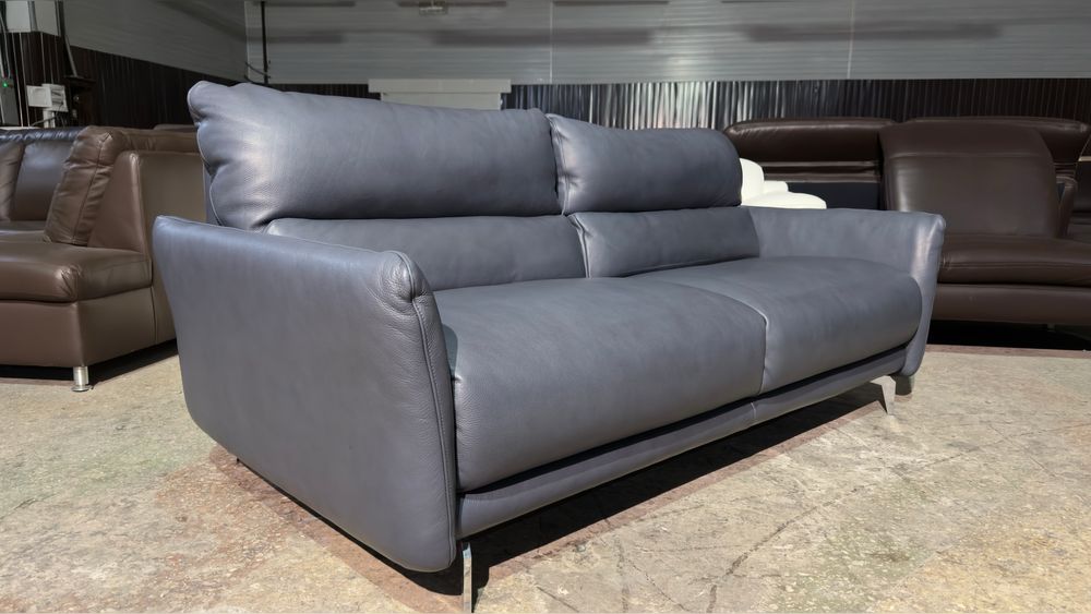 Шкіряний не розкладний диван. Кожаный не раскладной комплект