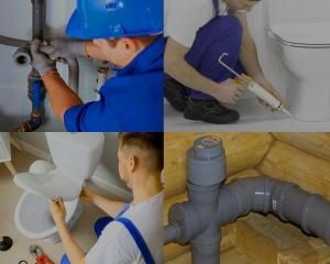 Сантехніка любої складності.