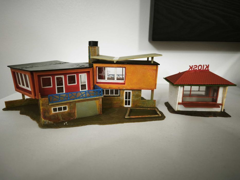 Casas H0 para maquetes