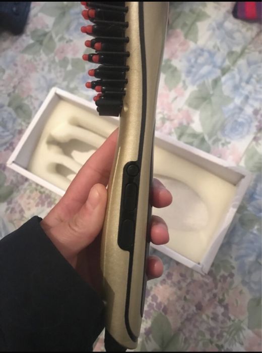 Escova alisadora electrica Ricki Paroli