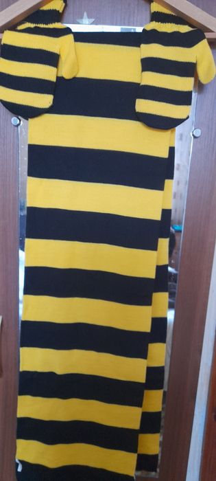 Шарф з рукавичками