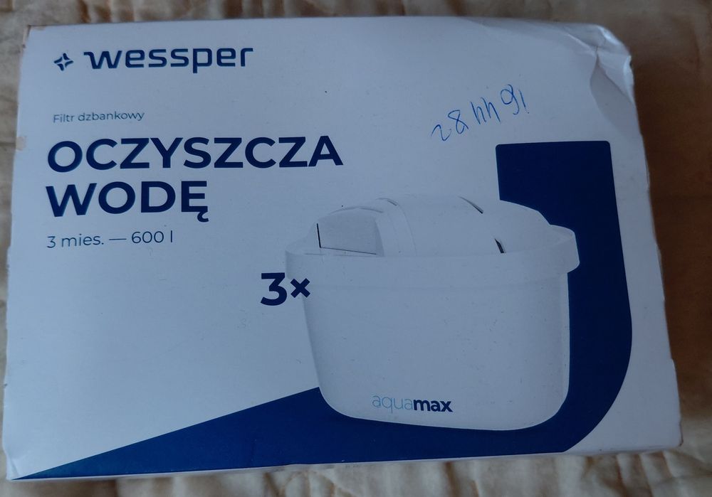 Wessper 3x filtr dzbankowy aquamax