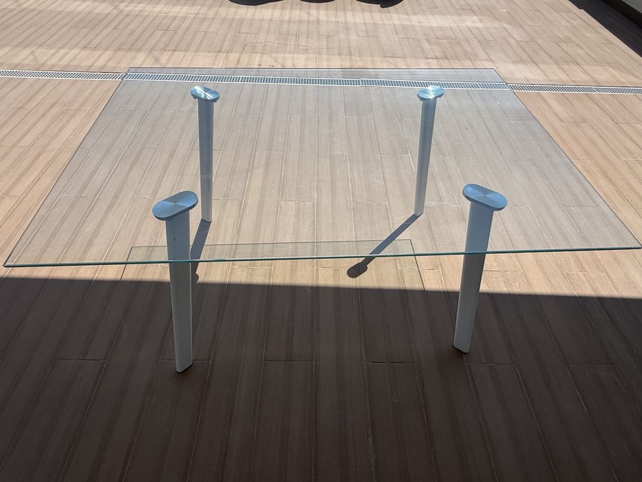 Mesa de vidro 1,40x0,90