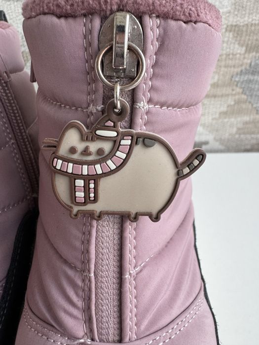 Снігові черевики, зимові чобітки, чоботи  Pusheen ( Reserved) 33,34р.