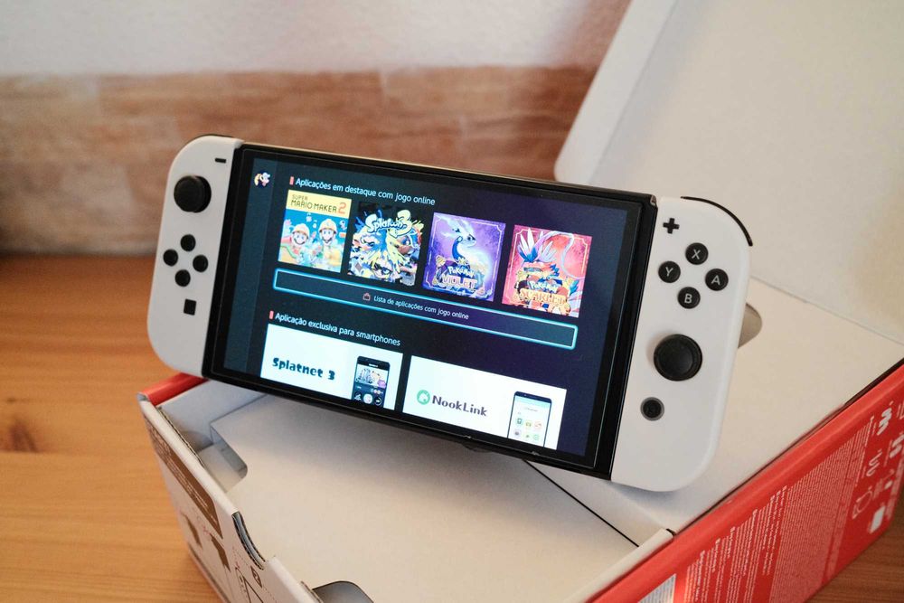 Nintendo Switch OLED (c/ fatura e garantia)