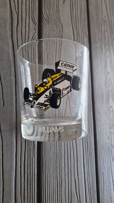 Copo de whisky Wiilians Vinatge de vidro