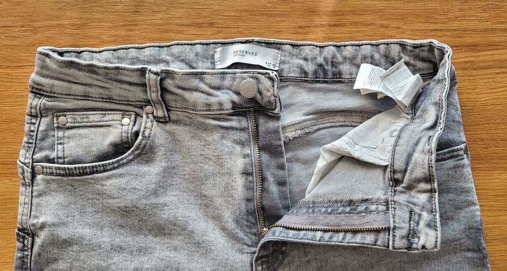 Reserved spodnie jeansy denim 40/42 L/XL