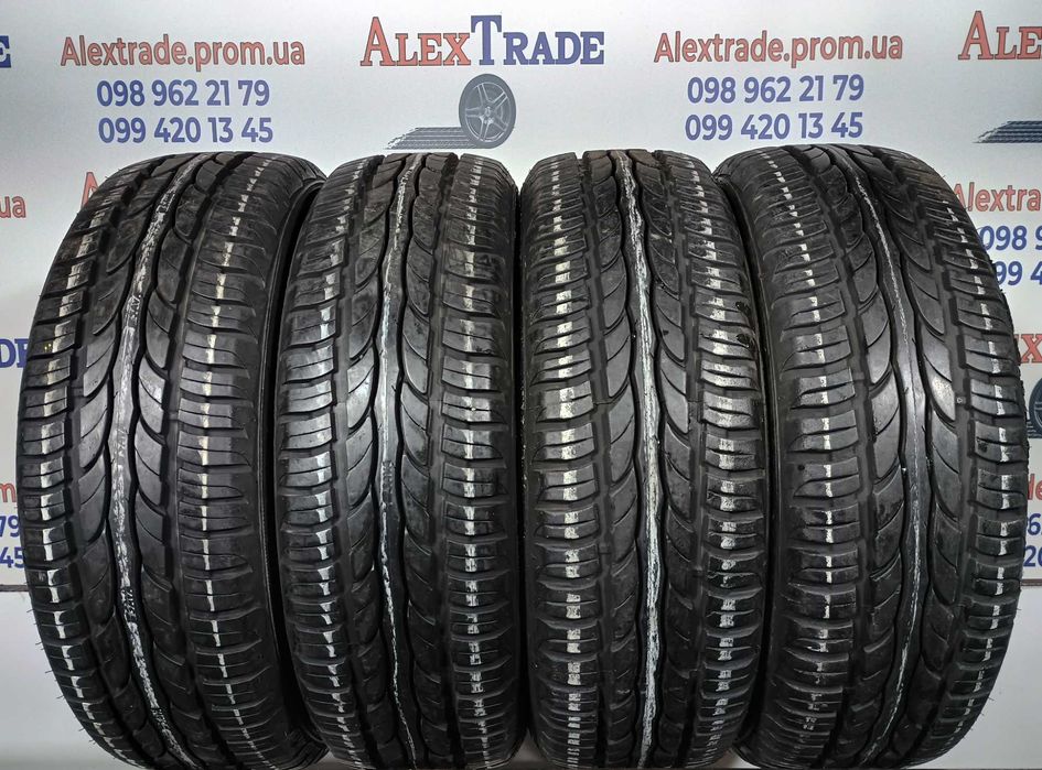 4 шт. 185/60 R15 Sava Intensa HP літні шини вживані, 7-8 мм
