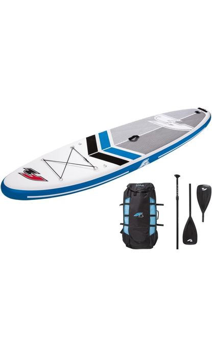 F2 Inflatable SUP Board TEAM 10'5 + paddle and pump Inflatable Stand U