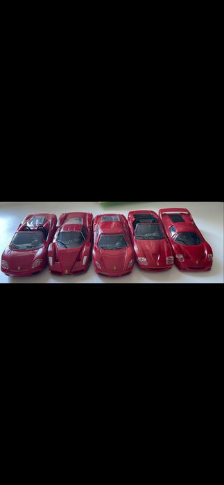Kolekcja Ferrari Shell V-Power 1:38 | Zestaw 6 modeli | Enzo, F50, F430, Superamerica, 360 Spider