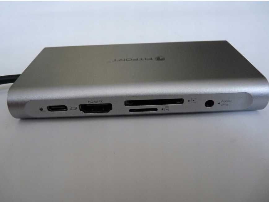 USB-C Hub Pro, HDMI 4K 12 Ports Fitfort UCN 3265 (Док станція MacBook)
