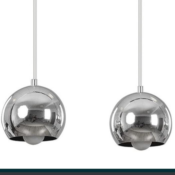 Nowa lampa kule chrom