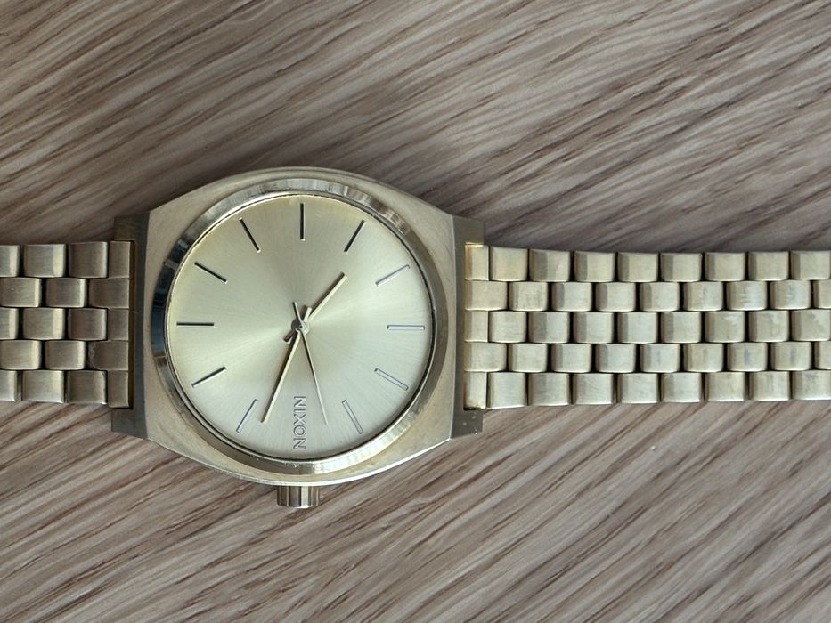 Relógio Nixon Medium Time Teller Gold