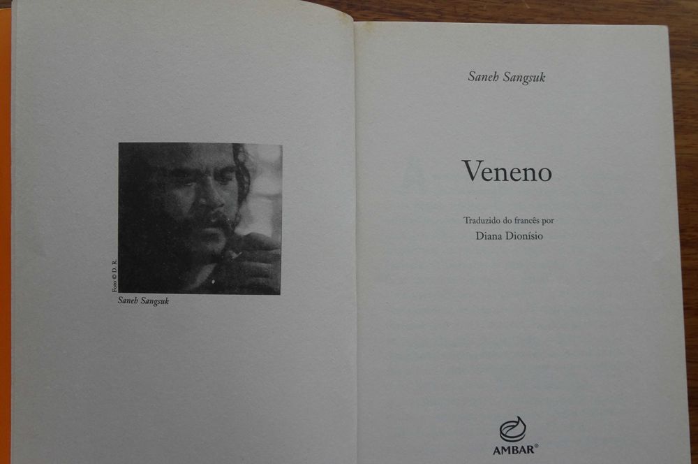Veneno de Saneh Sangsuk - 1º Edição 2002