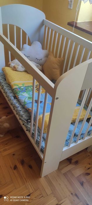 Łóżeczko dziecięce gratis oddam przewijak i nocnik