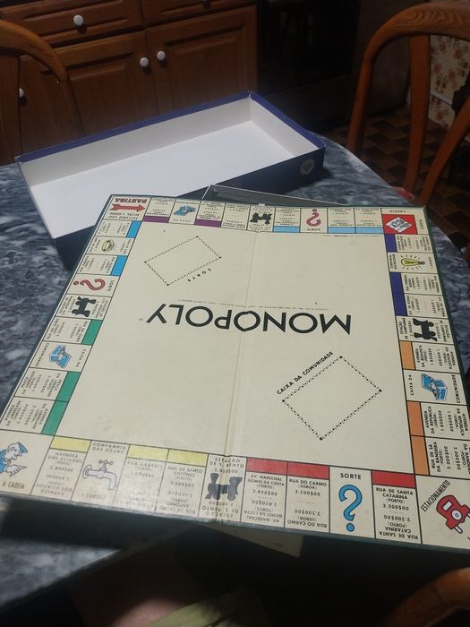 Jogo Monopoly edição Deluxe 1989 completo