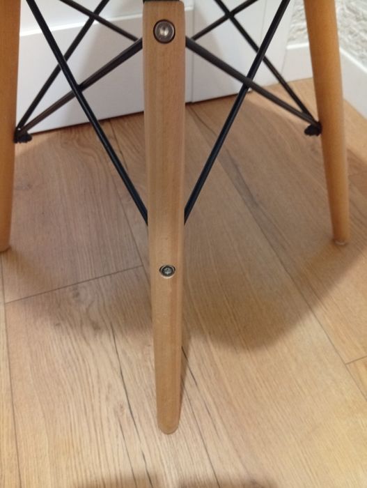 Krzesła skandynawskie, krzesła do jadalni, 6 sztuk