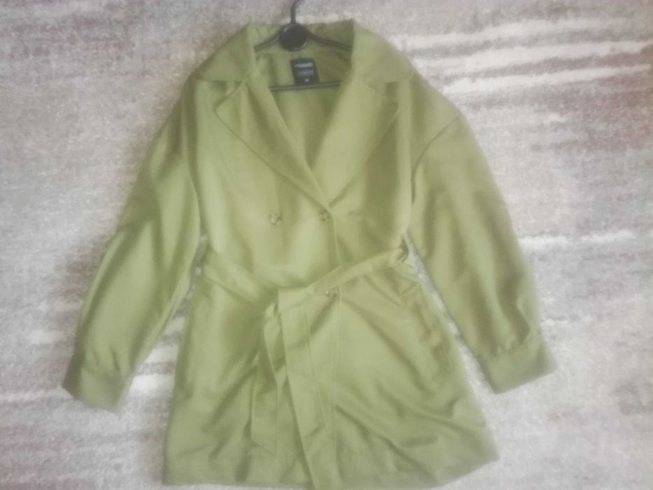 Trencz/płaszcz zielony Moodo