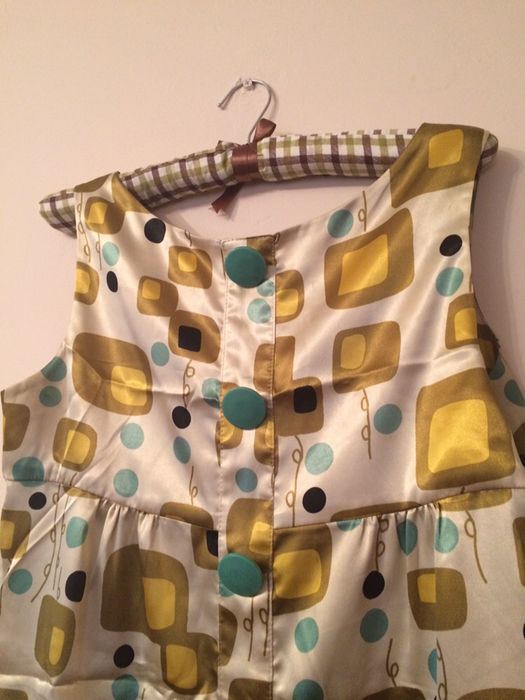 Платье шелк армани принт геометрия river island