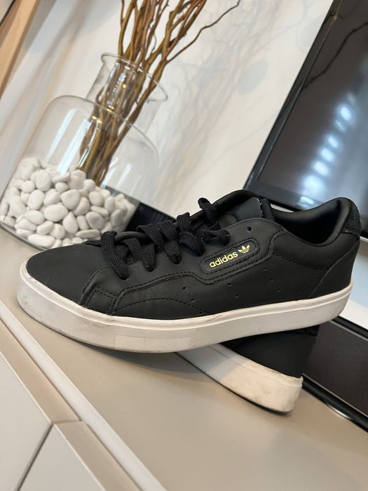 Adidasy sneakersy czarne Adidas 36 oryginalne