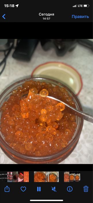 Икра кети червона малосольна