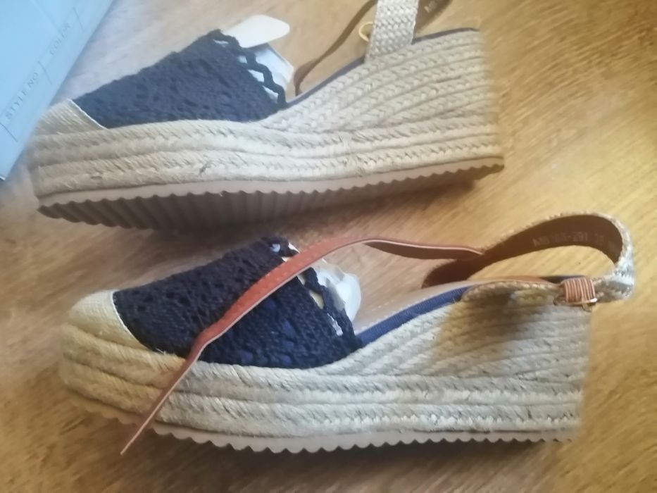 Nowe espadryle buty damskie