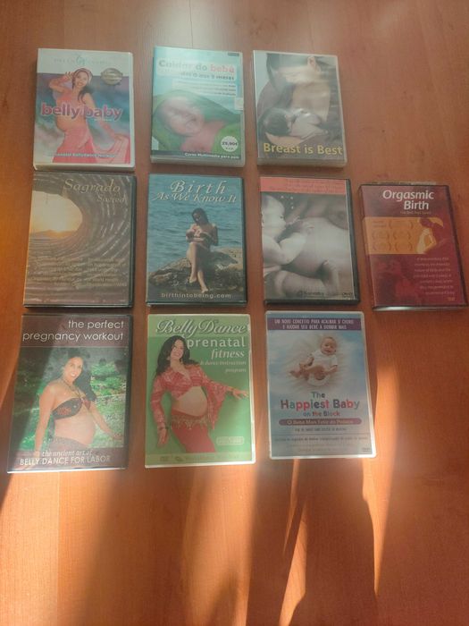 DVD nascimento puericultura gravidez