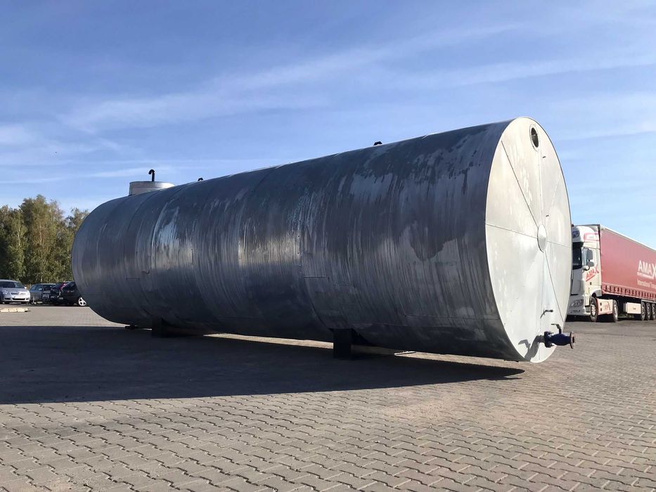 Zbiornik stalowy 50 000l- 50m3 50000l- ocieplony na wodę, bufor, mazut