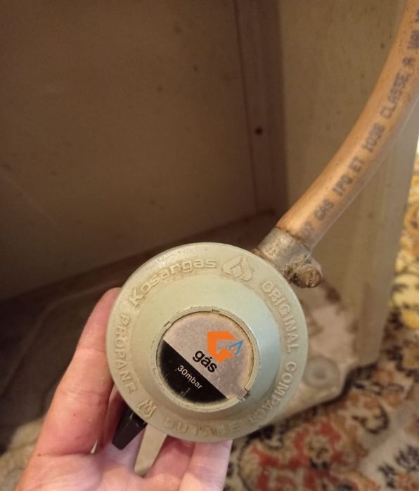 Aquecedor a gás funcional