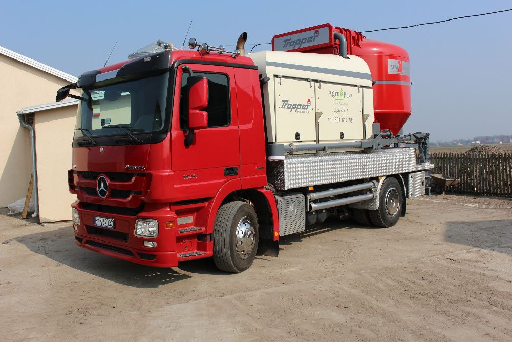 Mobilna mieszalnia pasz