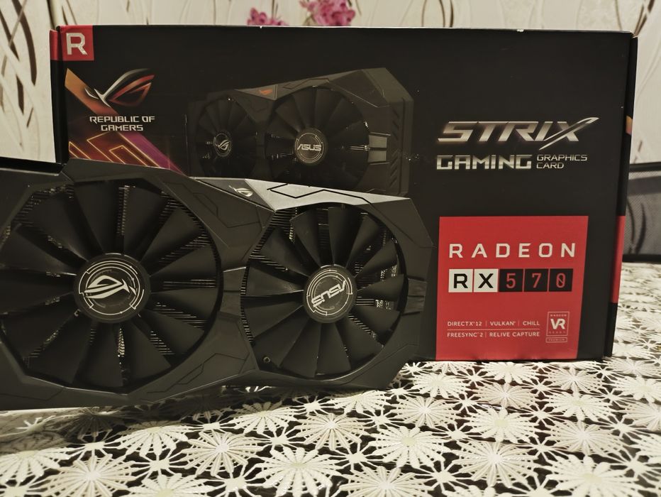 Відеокарта rx570 4gb Radeon.