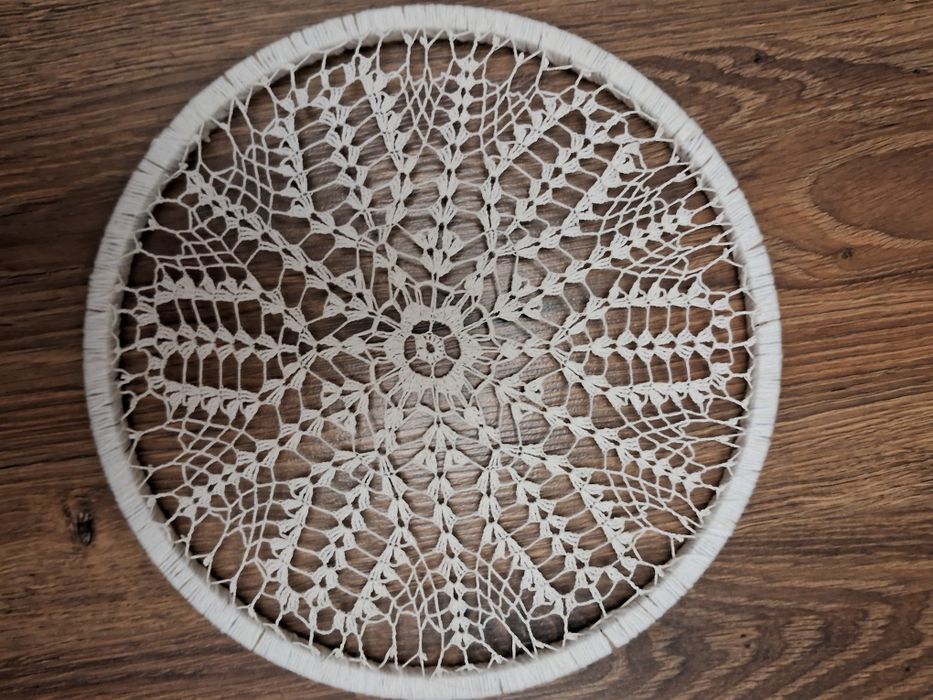 Мандала, панно гачком, ловець снів